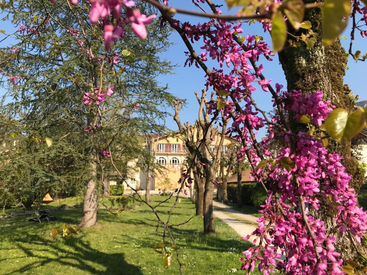 Logis Hotel Restaurant Le Castel Fleuri Saint-Jean-en-Royans Zewnętrze zdjęcie