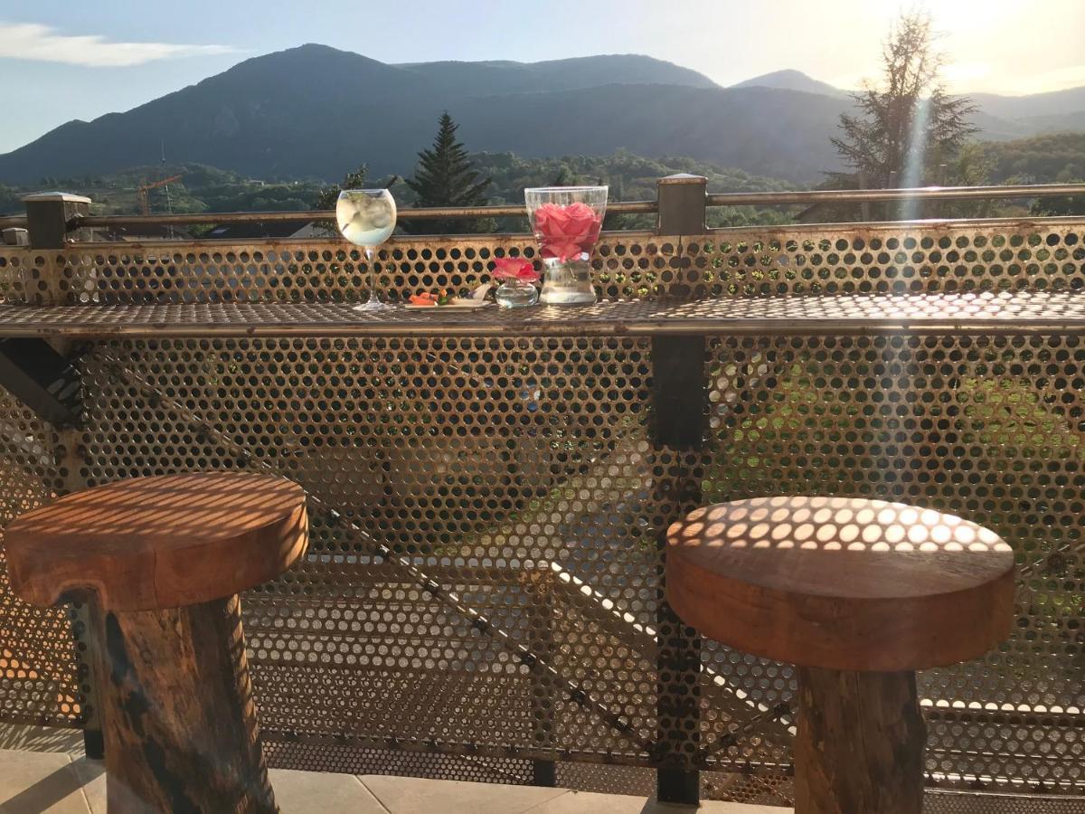 Logis Hotel Restaurant Le Castel Fleuri Saint-Jean-en-Royans Zewnętrze zdjęcie